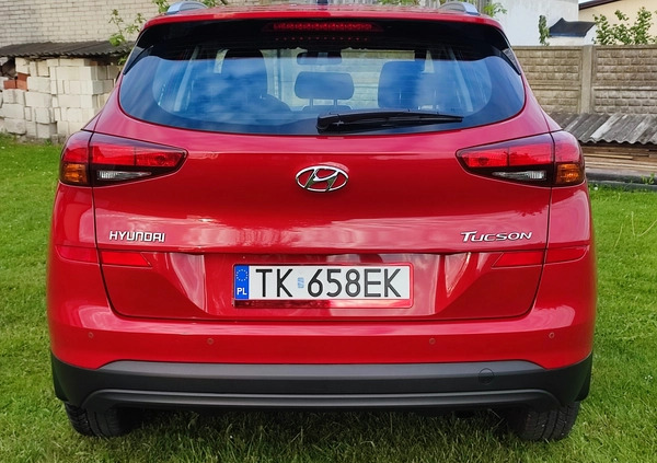 Hyundai Tucson cena 78700 przebieg: 99200, rok produkcji 2019 z Kielce małe 326